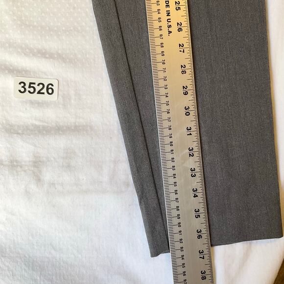 Maurices Women Dress Pants size 11/12 REG Gray Mid Rise Stretch Skinny Ankle NWT - Picture 3 of 12